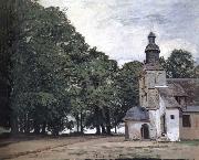 Claude Monet, La Chapelle de Notre-Dame de Grace,Honfleur